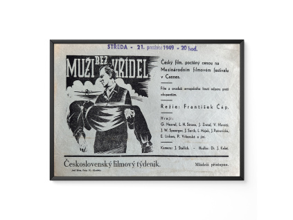 22712 muzi bez kridel filmovy plakat fotoska slepka cca a4