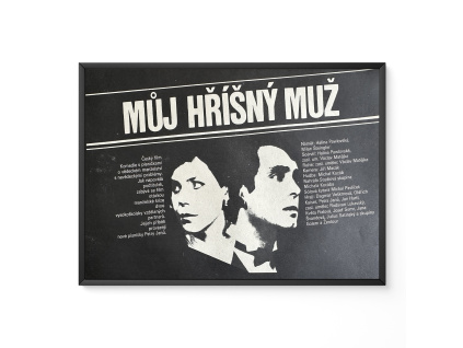 Můj hříšný muž - Filmový plakát / Fotoska / Slepka (cca A4)