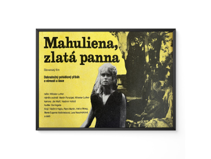 Mahulena, zlatá panna - Filmový plakát / Fotoska / Slepka (cca A4)