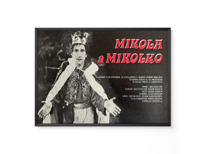 Mikola a Mikolko - Filmový plakát / Fotoska / Slepka (cca A4)