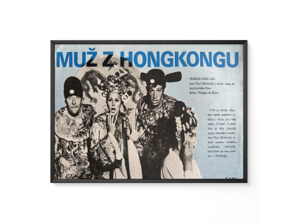 Muž z HongKongu - Filmový plakát / Fotoska / Slepka (cca A4)