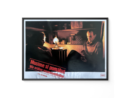 Musíme si pomáhat - Verze 2- Filmový plakát / Fotoska / Slepka (cca A4)