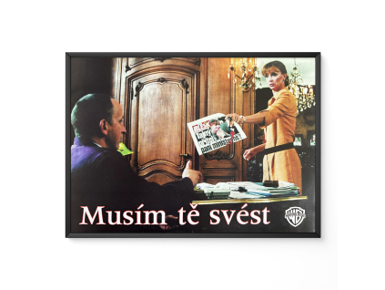 Musím tě svést - Verze 3 - Filmový plakát / Fotoska / Slepka (cca A4)