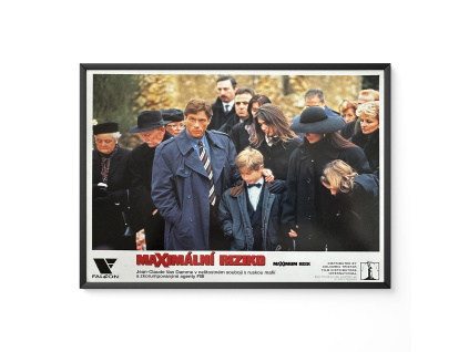 Maximální riziko - Verze 4 - Filmový plakát / Fotoska / Slepka (cca A4)
