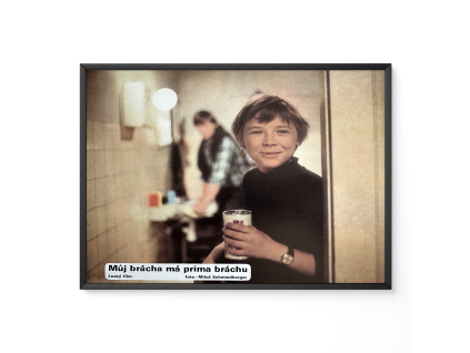 Můj brácha má prima bráchu - Verze 2 - Filmový plakát / Fotoska / Slepka (cca A4)