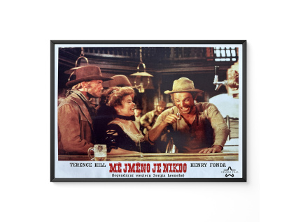Mé jméno je Nikdo - Verze 1 - Filmový plakát / Fotoska / Slepka (cca A4)