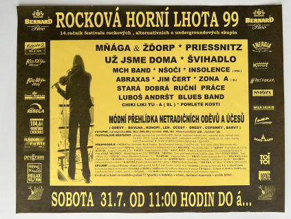Kurtizány z 25. avenue - 1995 - Originální koncertní plakát (A2)