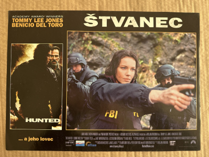 Štvanec - Verze 3 - Filmový plakát / Fotoska / Slepka (cca A4)