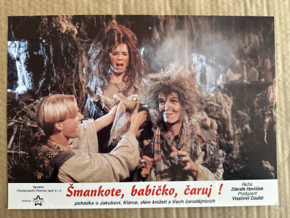 Šmankote, babičko, čaruj! . Verze 3 - Filmový plakát / Fotoska / Slepka (cca A4)