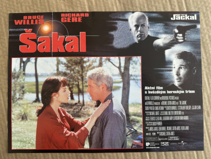 Šakal - Verze 2 - Filmový plakát / Fotoska / Slepka (cca A4)