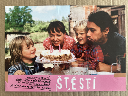 Štěstí - Verze 1 - Filmový plakát / Fotoska / Slepka (cca A4)