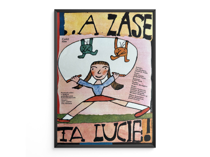 A zase ta Lucie - Filmový plakát (A3)