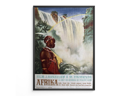 Afrika - Verze 1 - Filmový plakát (A3)