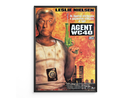 Agent WC40 - Filmový plakát (A3)