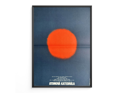Atomová katedrála - Filmový plakát (A3)