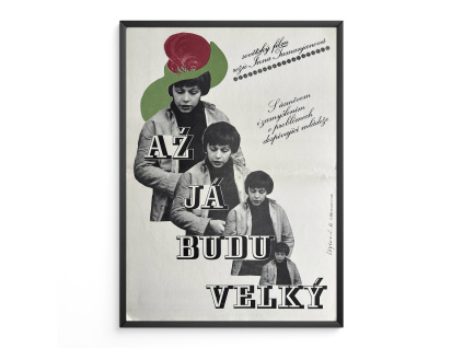 Až já budu velký - Filmový plakát (A3)