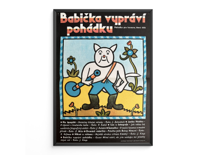 Babička vypráví pohádku - Filmový plakát (A3)