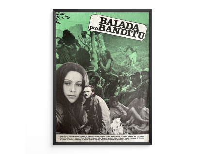 Balada pro banditu - Verze 1 - Filmový plakát (A3)