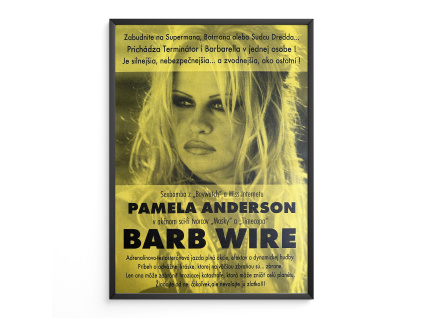 Barb Wire - Filmový plakát (A3)