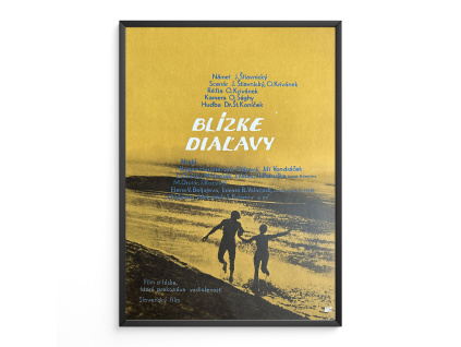Blízke diaľavy - Filmový plakát (A3)