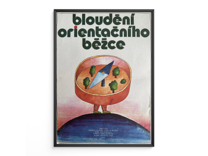 Bloudění orientačního běžce - Filmový plakát (A3)