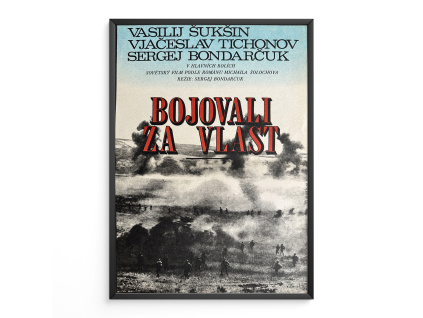 Bojovali za vlast - Filmový plakát (A3)
