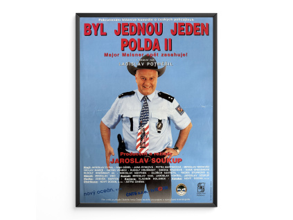 Byl jednou jeden polda II - Filmový plakát (A3)