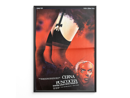 Černá punčocha - Filmový plakát (A3)