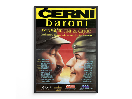 Černí baroni - Verze 1 - Filmový plakát (A3)
