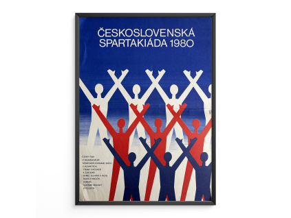 Československá Spartakiáda 1980 - Filmový plakát (A3)