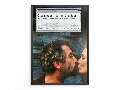 Cesta z města - Filmový plakát (A3)