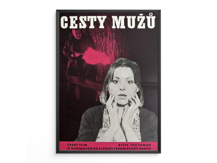 Cesty mužů - Verze 1 - Filmový plakát (A3)