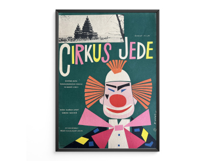 Cirkus jede - Filmový plakát (A3)
