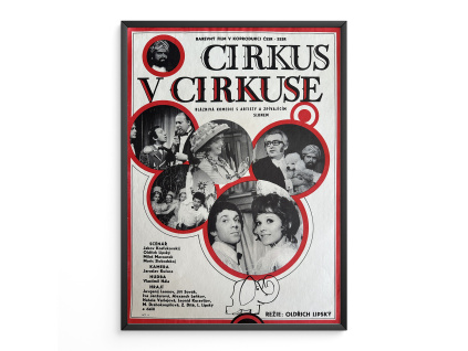 Cirkus v cirkuse - Verze 1 - Filmový plakát (A3)