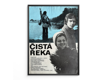Čistá řeka - Verze 2 - Filmový plakát (A3)
