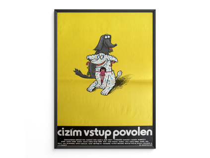 Cizím vstup povolen - Filmový plakát (A3)