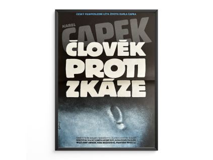 Člověk proti zkáze - Filmový plakát (A3)
