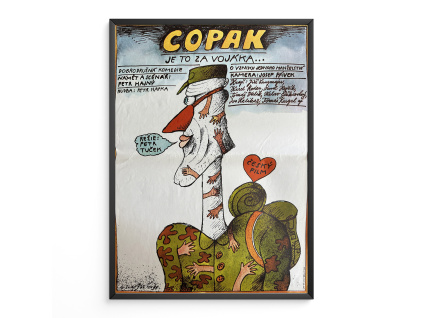 Copak je to za vojáka... - Filmový plakát (A3)