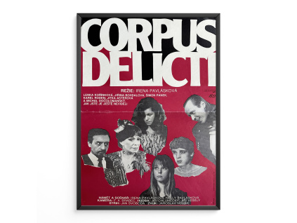 Corpus delicti - Filmový plakát (A3)