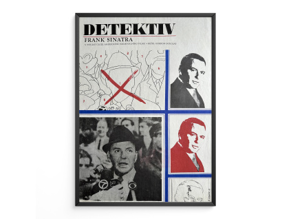 Detektiv - Filmový plakát (A3)