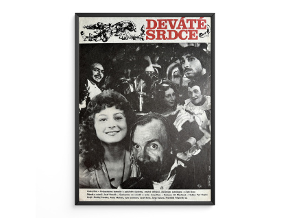 Deváté srdce - Verze 1 - Filmový plakát (A3)