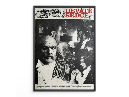 Deváté srdce - Verze 3 - Filmový plakát (A3)