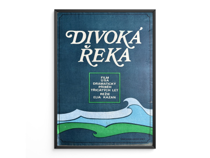 Divoká řeka - Filmový plakát (A3)
