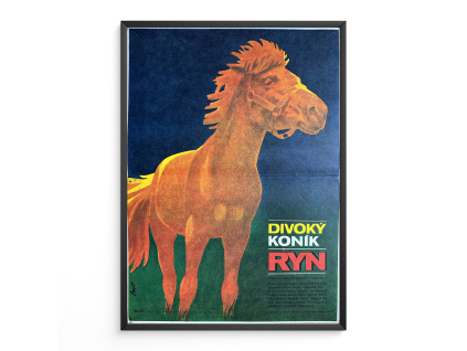 Divoký koník - Filmový plakát (A3)