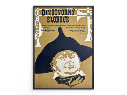 Divotvorný klobouk - Filmový plakát (A3)