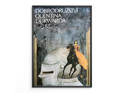 Dobrodružství Quentina Durwarda - Filmový plakát (A3)