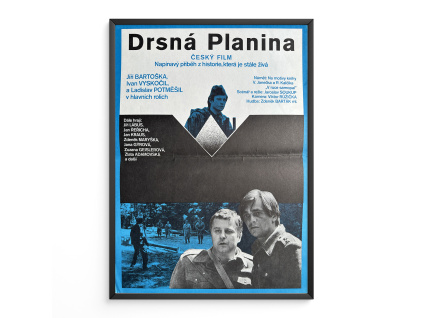 Drsná Planina - Verze 1- Filmový plakát (A3)
