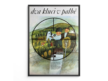 8294 2 dva kluci v palbe filmovy plakat a3