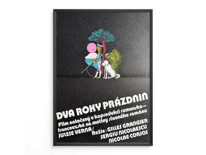 8309 2 dva roky prazdnin filmovy plakat a3