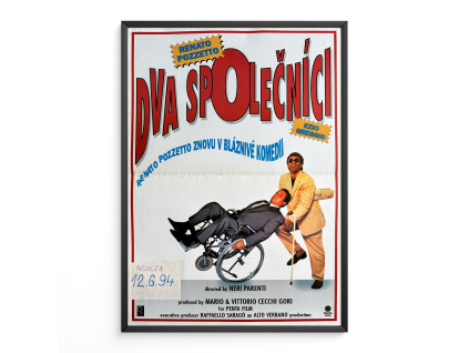 8312 2 dva spolecnici filmovy plakat a3
